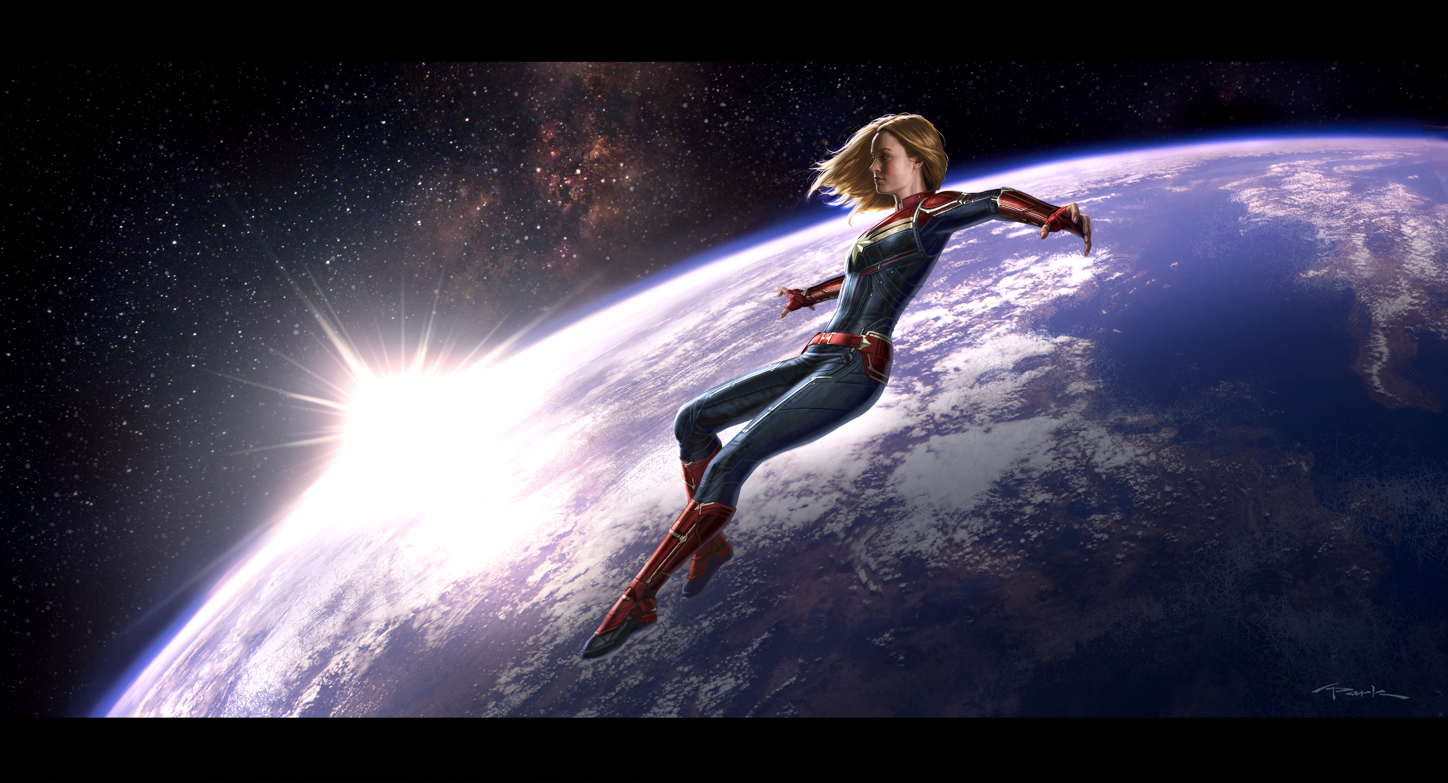 Captain Marvel Concept Art